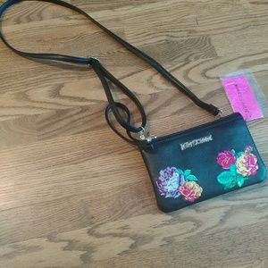 Betsey Johnson crossbody/ wristlet